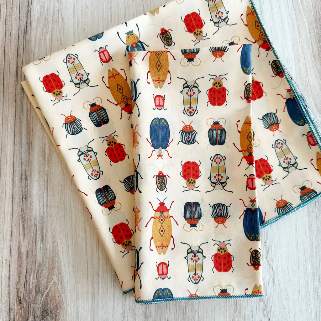 Napkins, Beetle Cloth 4pc DOT