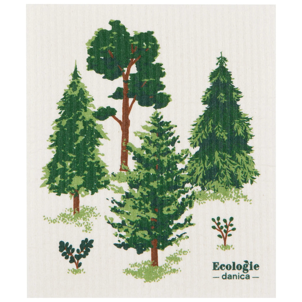 Swedish Dishcloth Woodland DANI ESW2679D