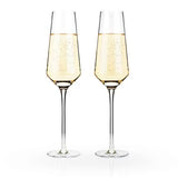Champagne Flutes ang Raye 2pc crys VISKI 4530