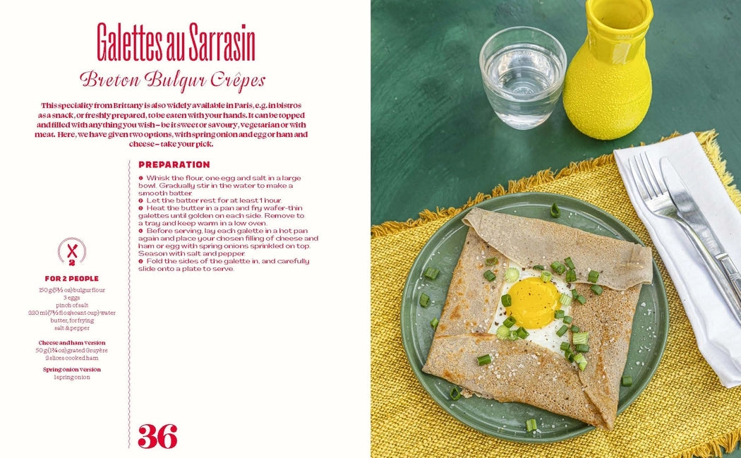 Cookbook At the Table in Paris CHBK