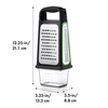 Box Grater w/ Removable Zester OXO 11231700