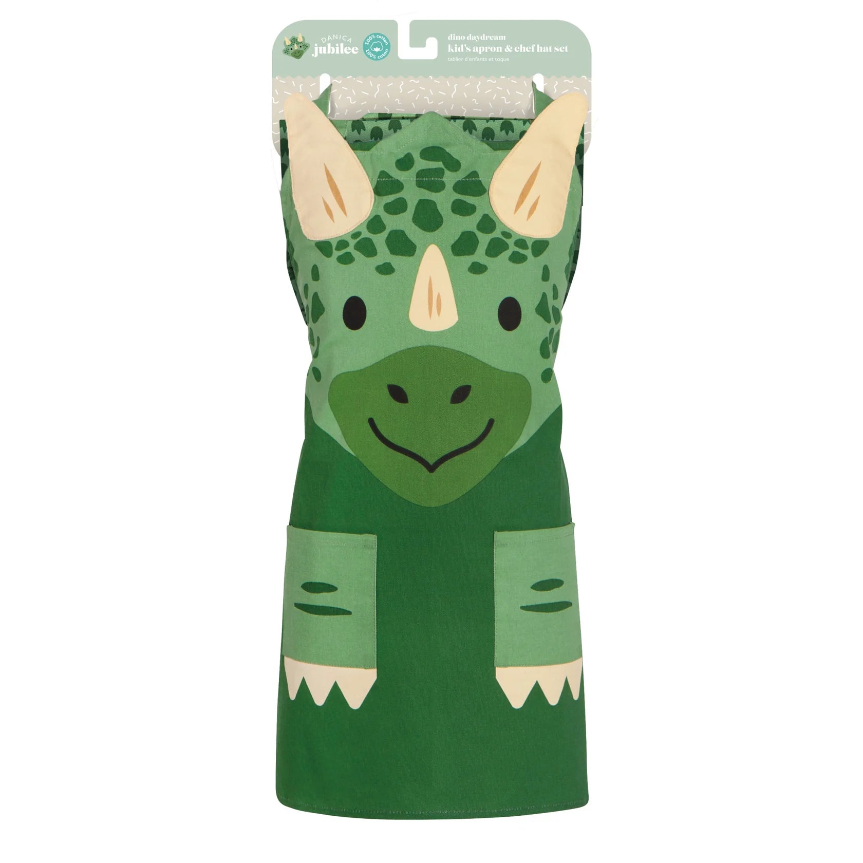 Apron & Hat Kid's Dino DANI JKA1531D