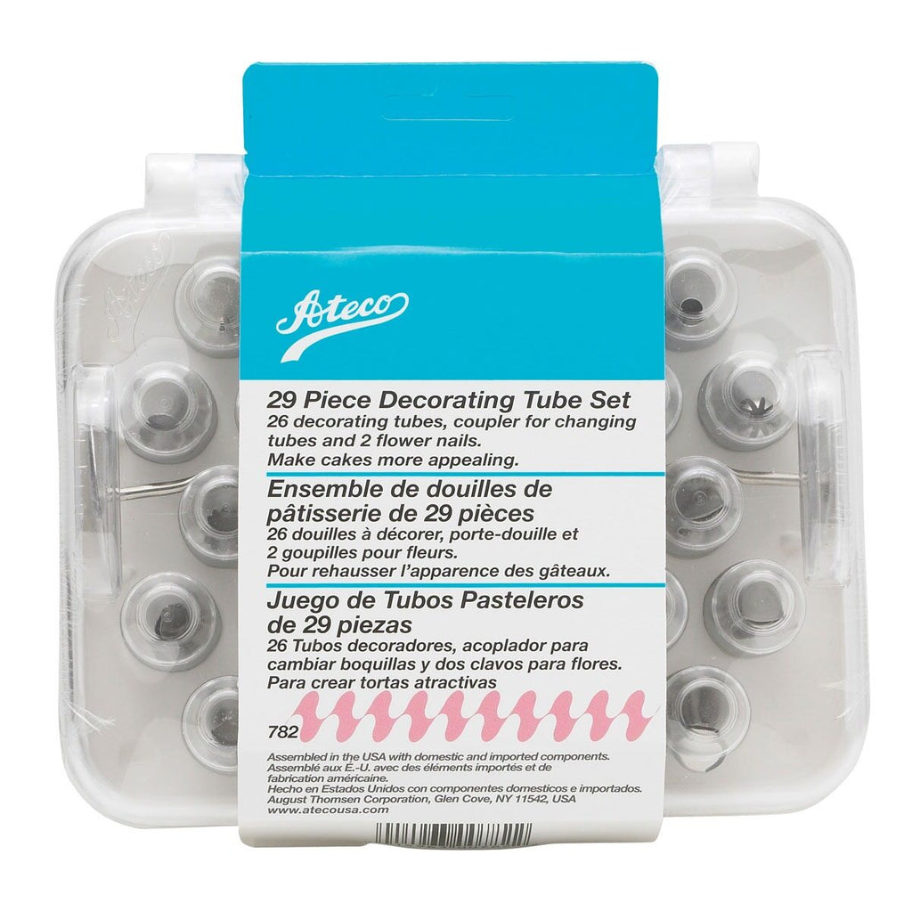 Decorating Tips Set, 26 Tips Ateco HIC 782