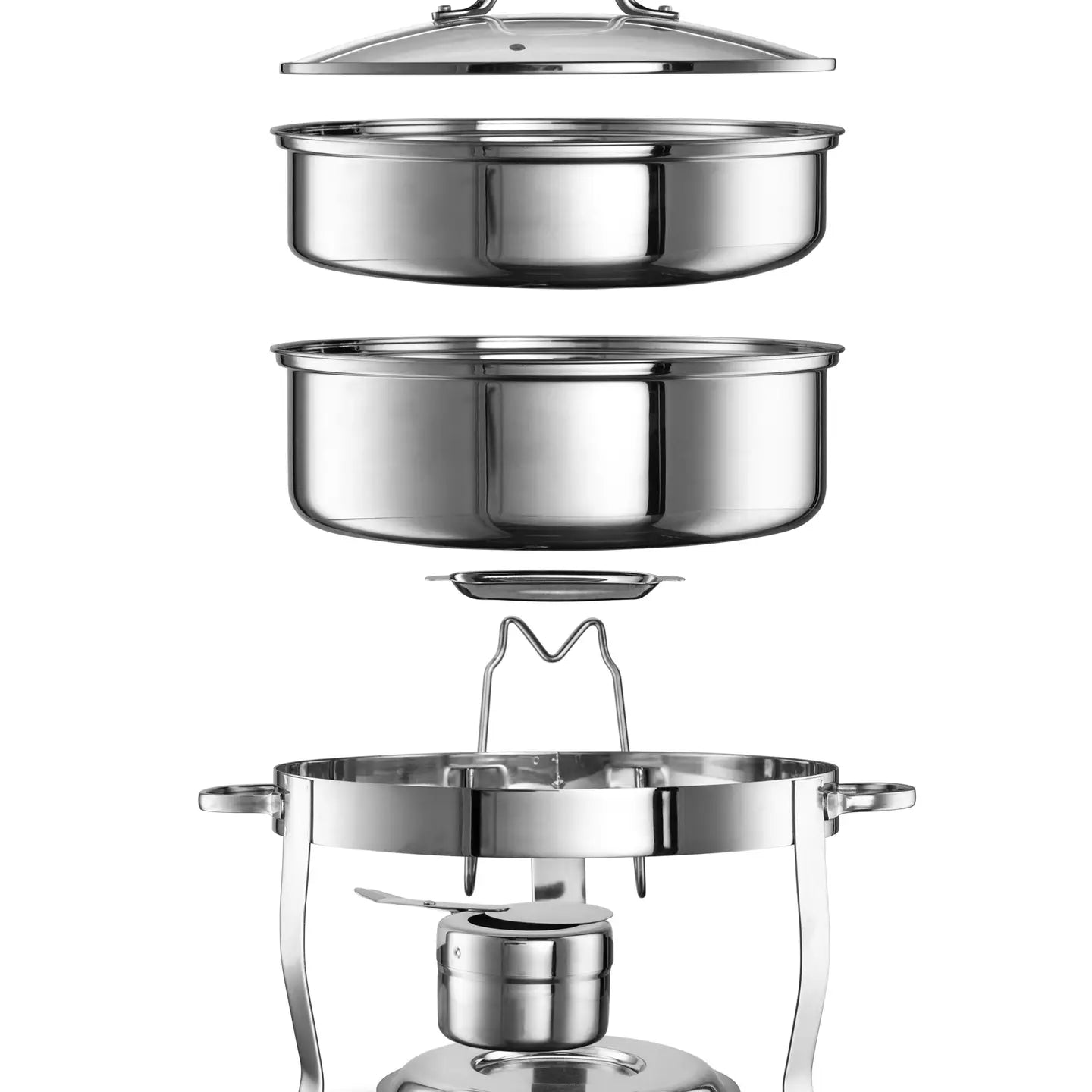 Chafing Dish, 4.5 Qt, ss KOOK KM3CD16S-SPLT