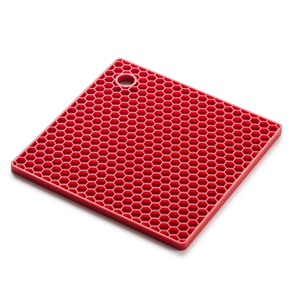 Trivet Honeycomb Red Mrs. A HIC 43721rd