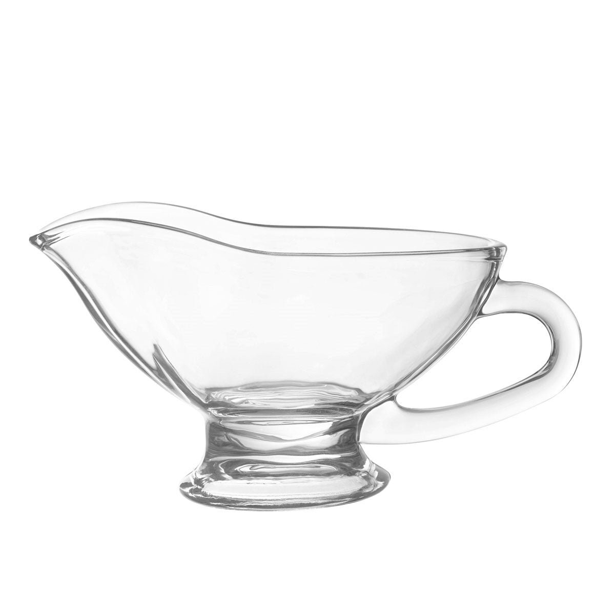 GRAVY BOAT GLASS 9 OZ HIC 43942