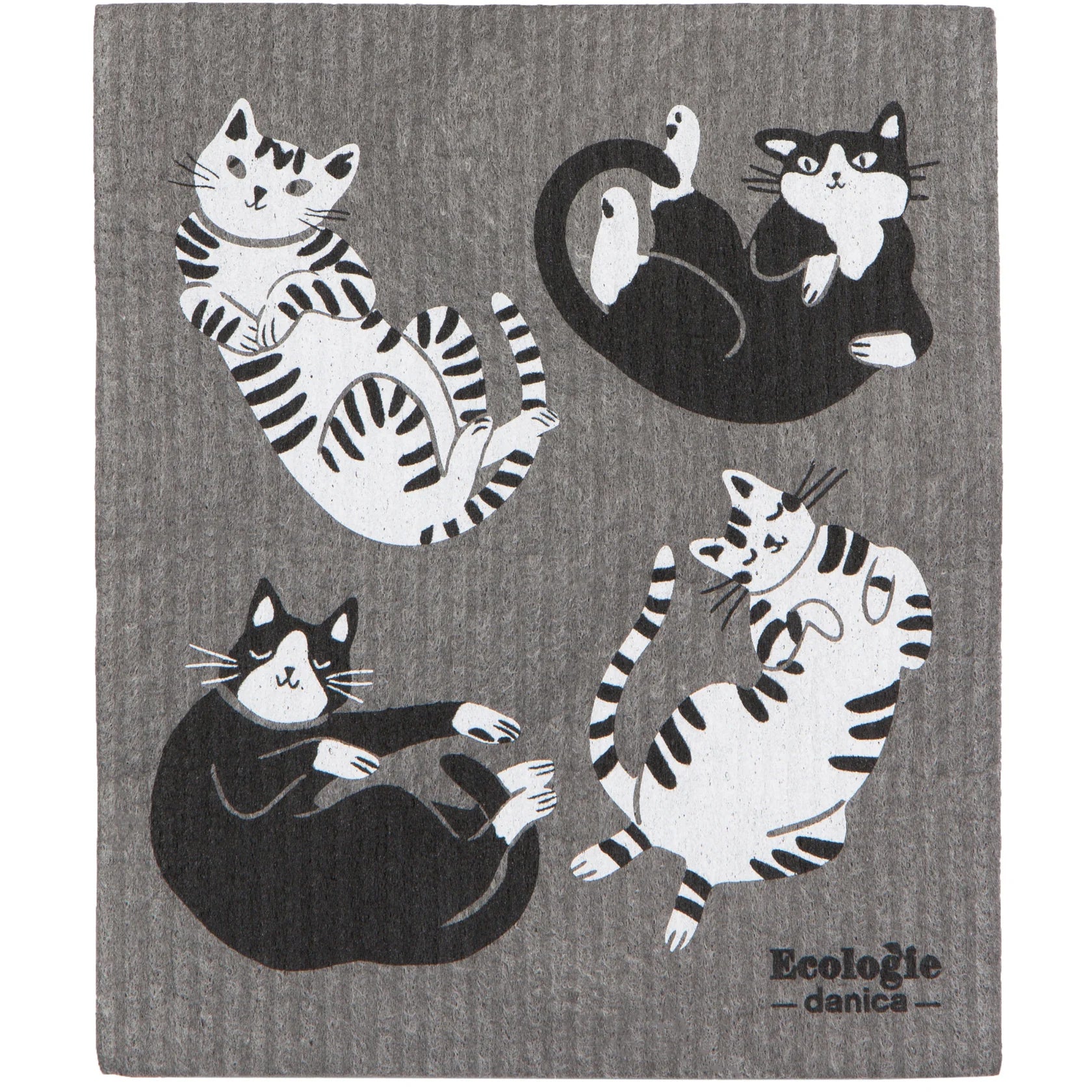 Swedish Dishcloth Meow & Furever DANI ESW3324D