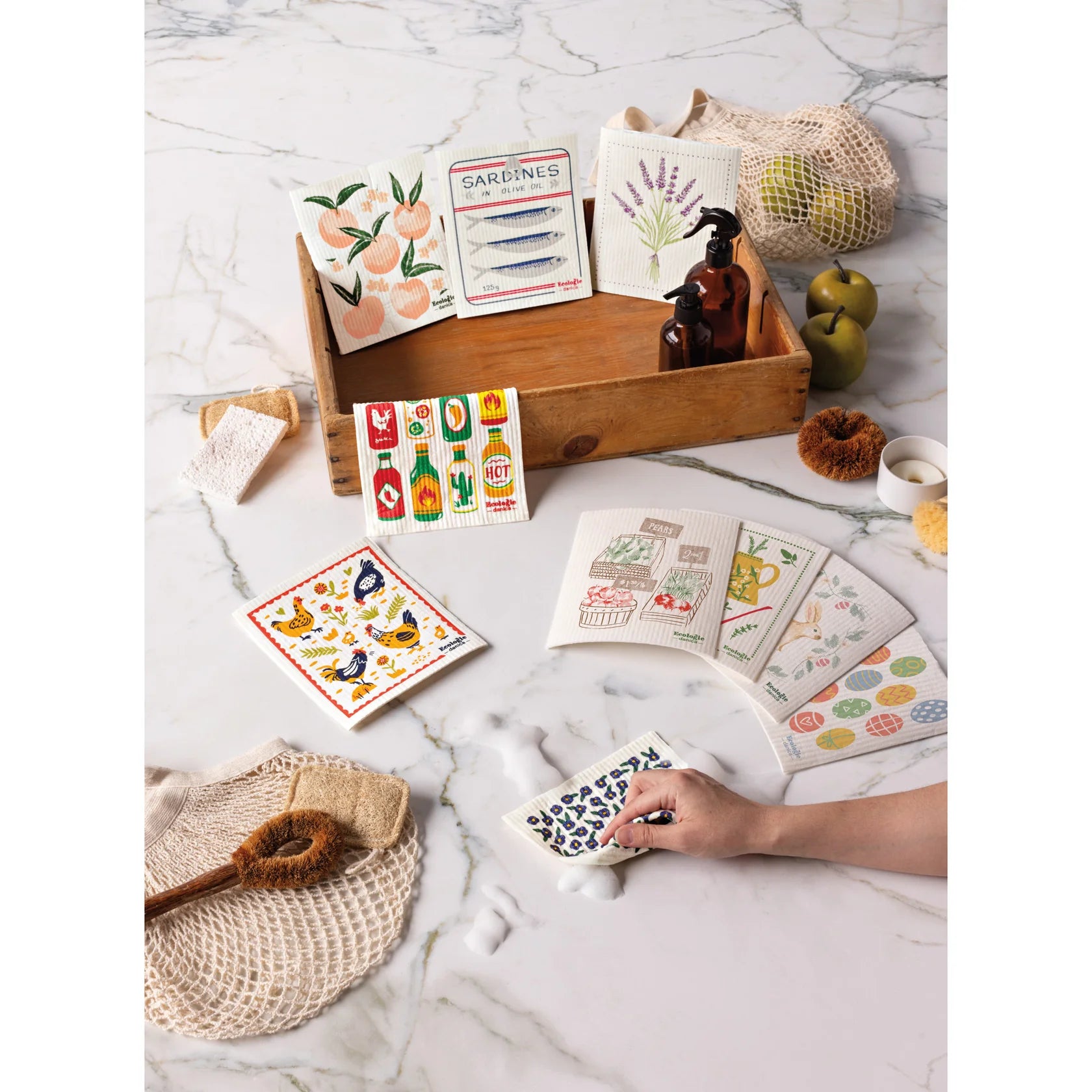 Swedish Dishcloth Free Range DANI ESW3312D