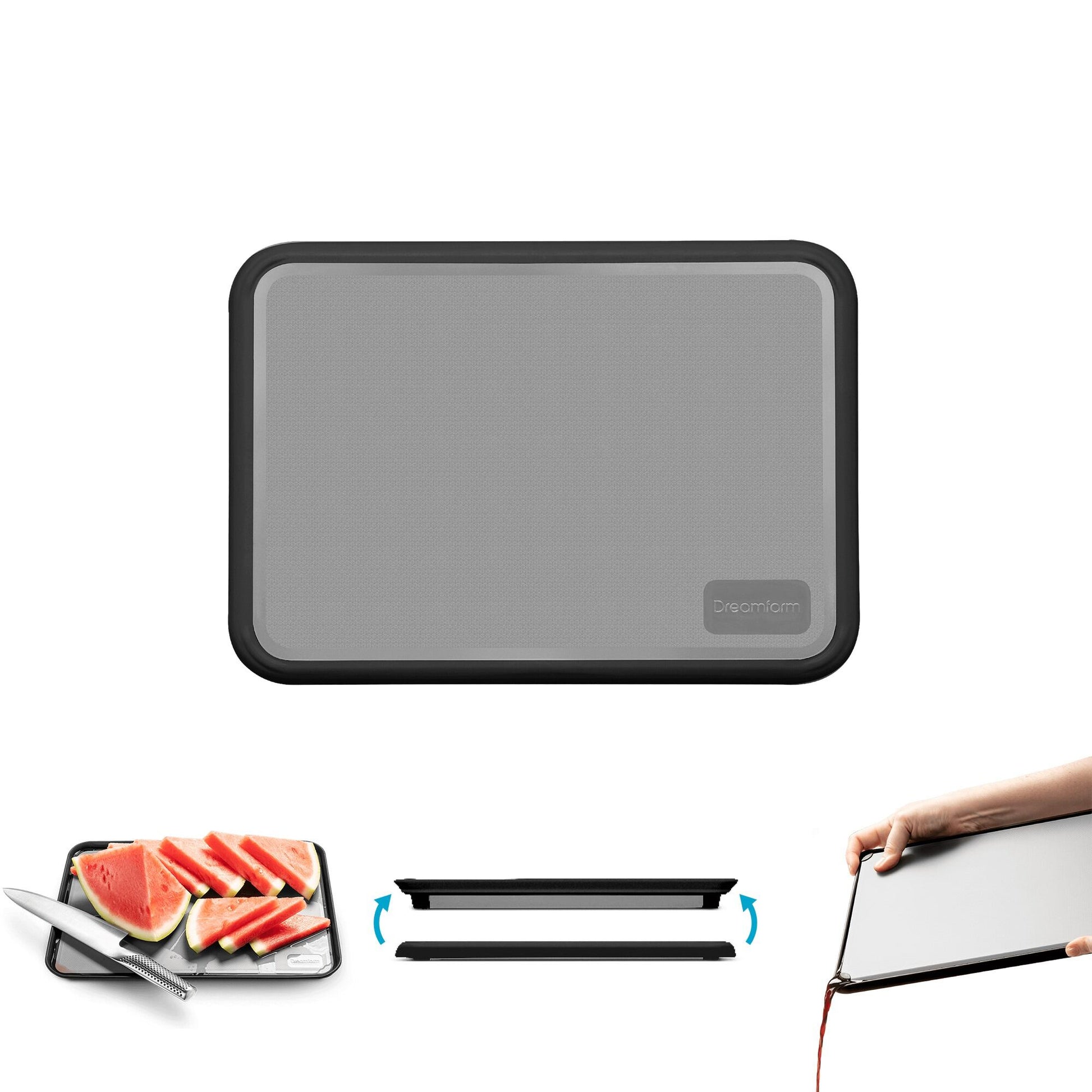 Cutting Board Fledge Grey DF DFFL4601