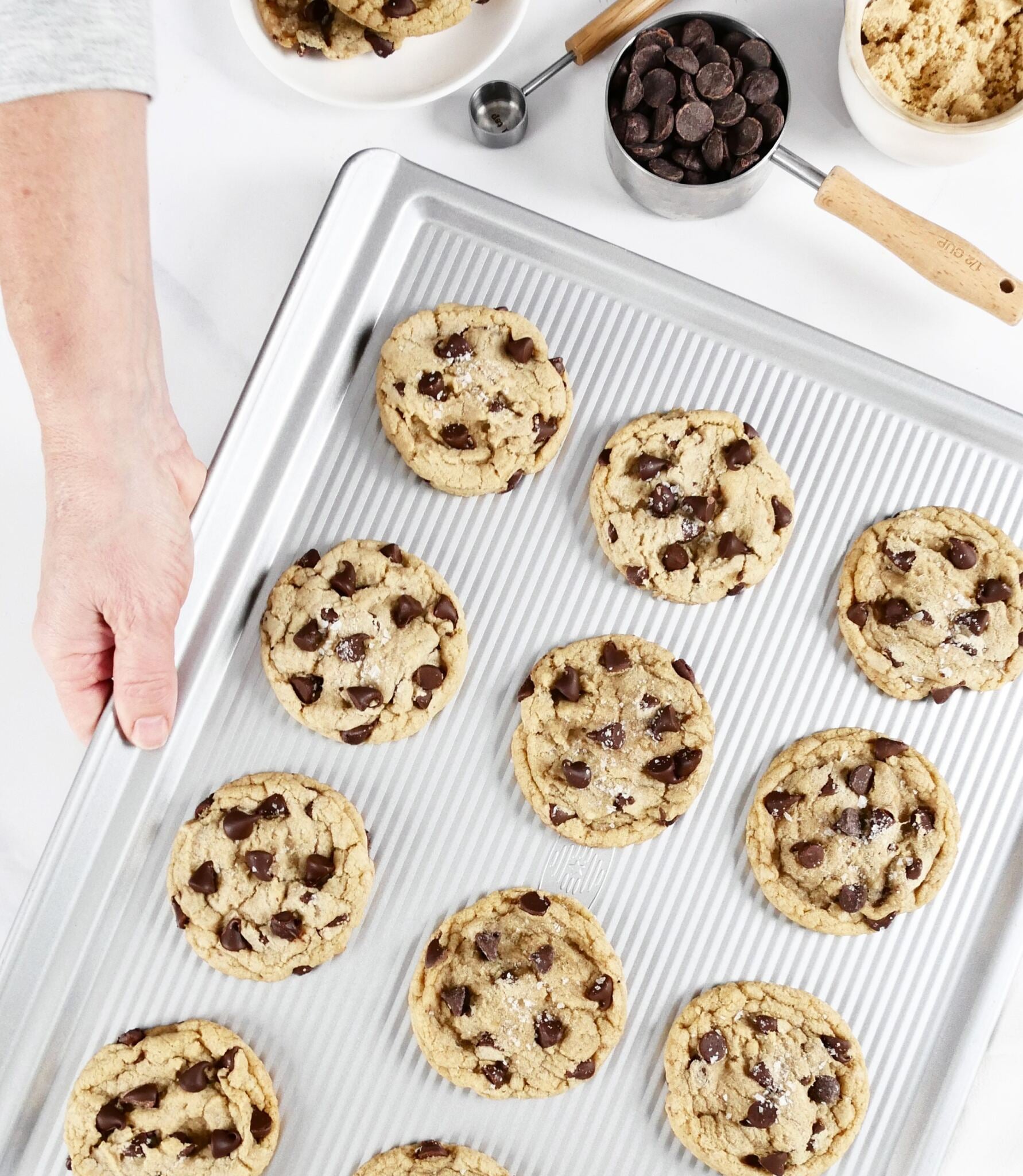 Cookie Sheet Pan 17x12 alum USA 1030LC-6