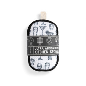 Sponges Cocktail Glasses Absorb Rever 2pc  DEMD 1004181133