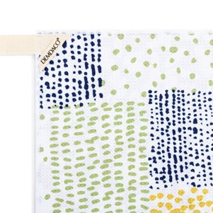 Apron, Half Navy Floral Absorb 27x20" DEMD 1004181144