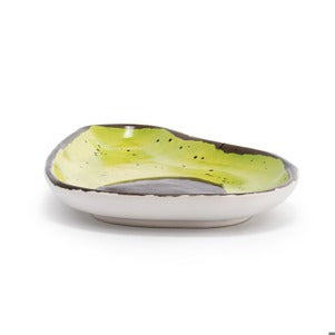 Plate Avocado Shaped Ceramic 8" DEMD 1004181162