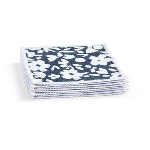 Napkins, Cocktail Navy Floral Absorb 8pc DEMD 1004181281