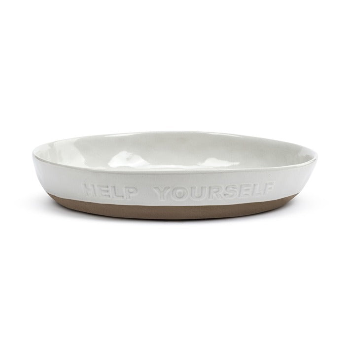 Serving Bowl White Help Yourself DEMD 1008090128