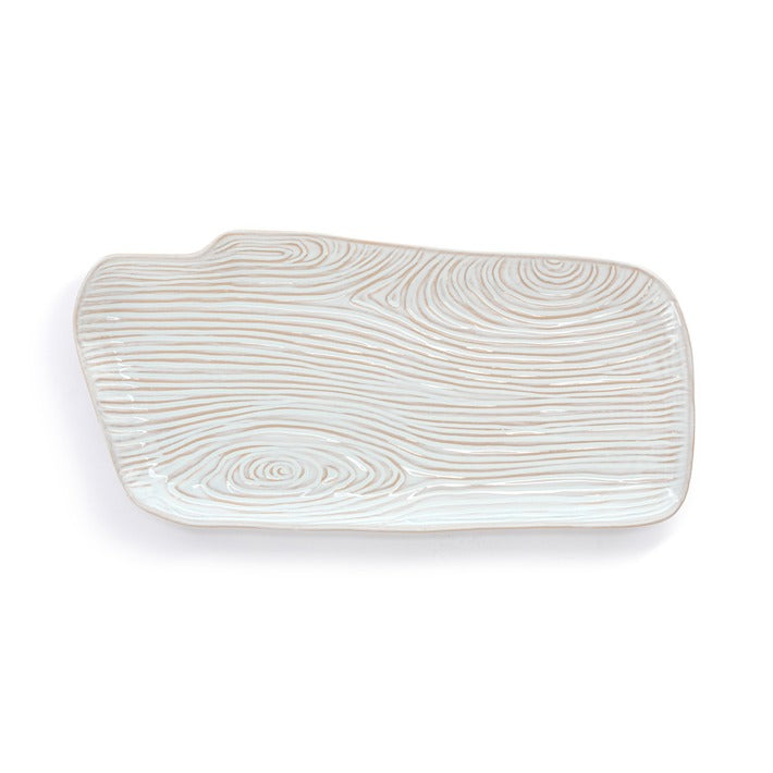 Platter, lg Woodland Ceramic 16x7.5" DEMD 1008090197