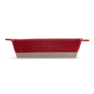 Red Let it Roll Cinnamon Stoneware DEMD 2020230178