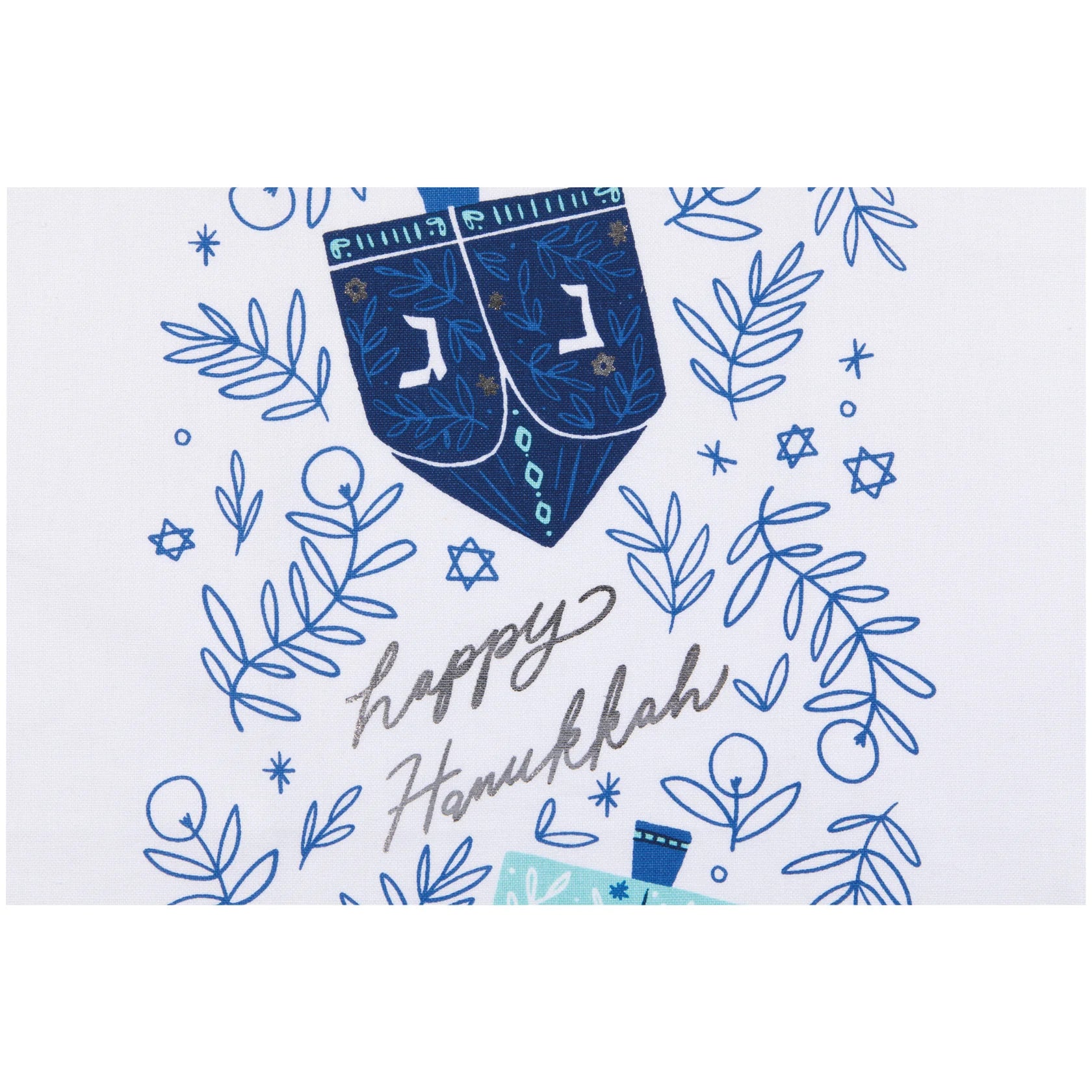 Dishtowel Dreidels Hanukkah DANI JKT3793D