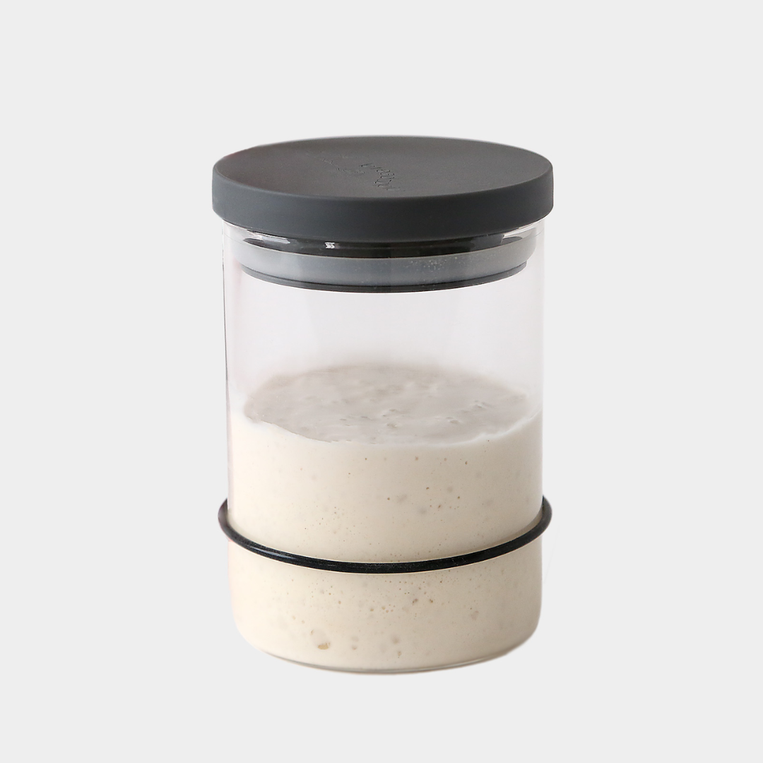 Glass Sourdough Starter Jar BRDTP 1264