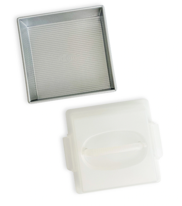 Cake Pan Square 9x9 alum USA 1130BWLD-ST
