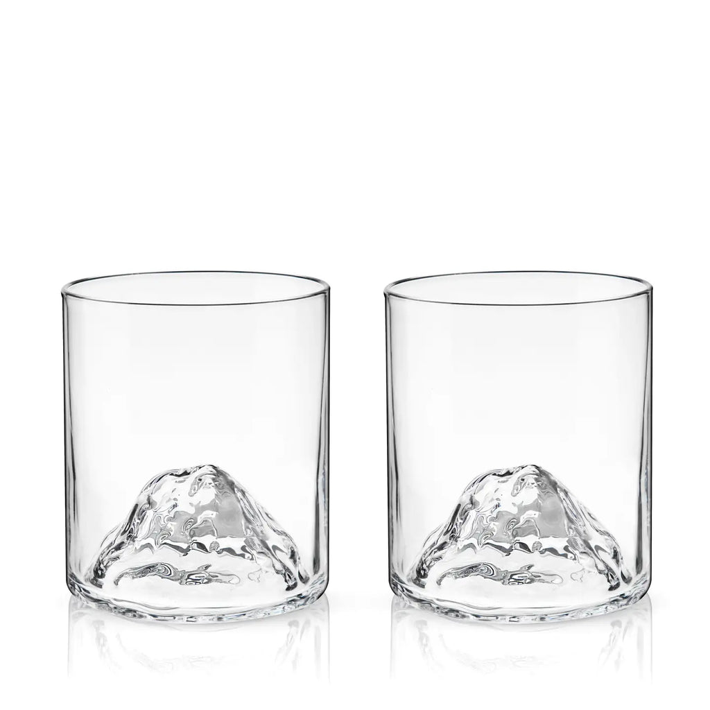 Mtn Crystal Tumblers PNW 2pc crys VISKI 1062