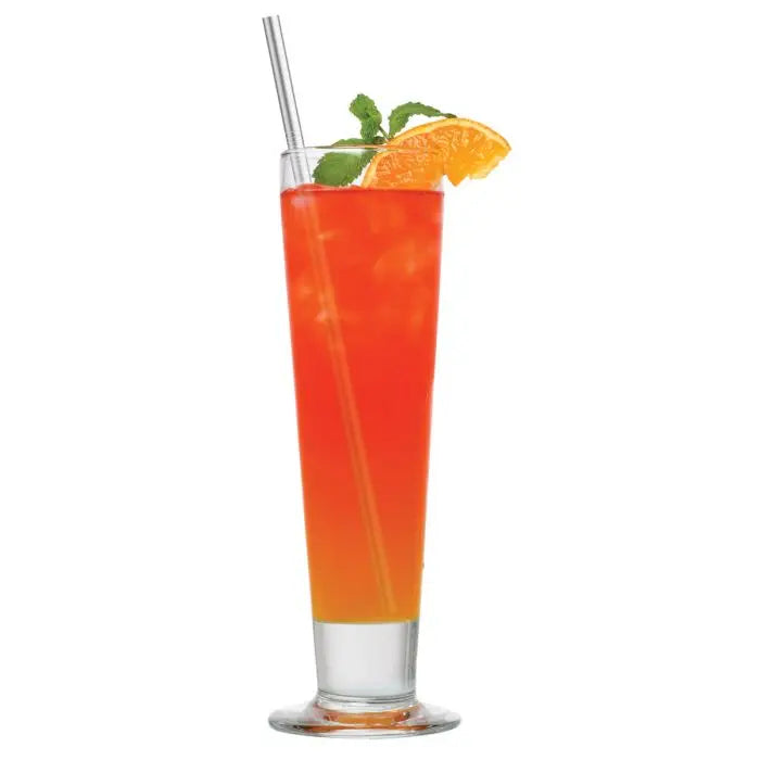 Straw, Metal Tumbler 3pc HIC 22021