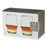 Whiskey Glasses HB Raye 2pc crys VISKI 11020