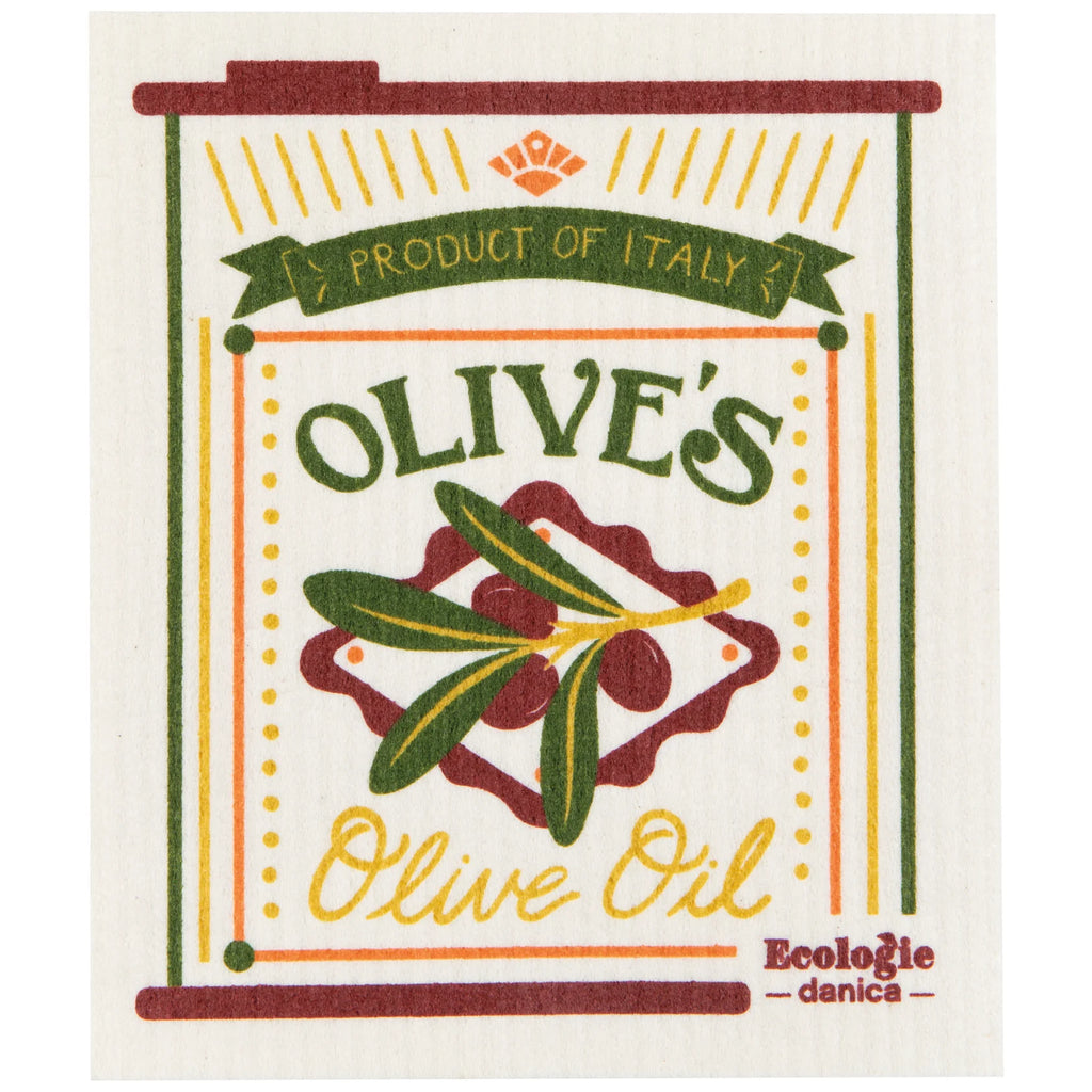 Swedish Dishcloth Olive Oil DANI ESW3648D