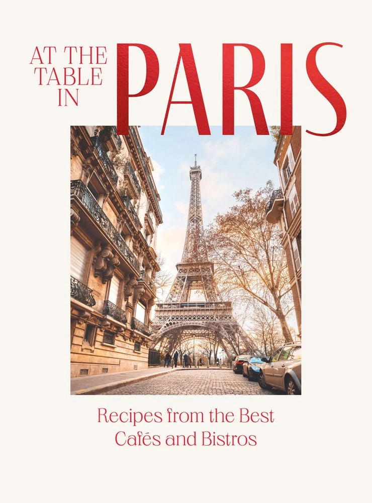 Cookbook At the Table in Paris CHBK