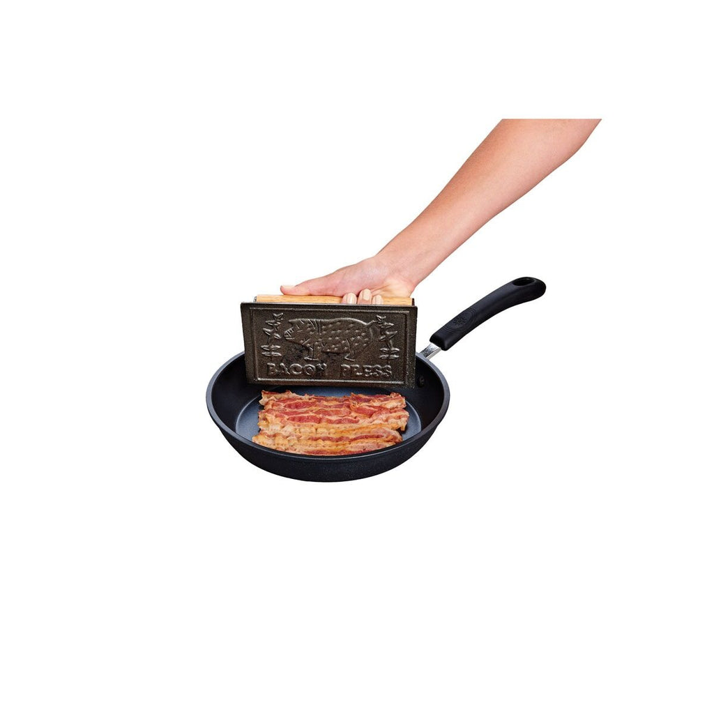 BACON PRESS CAST IRON HIC 43202