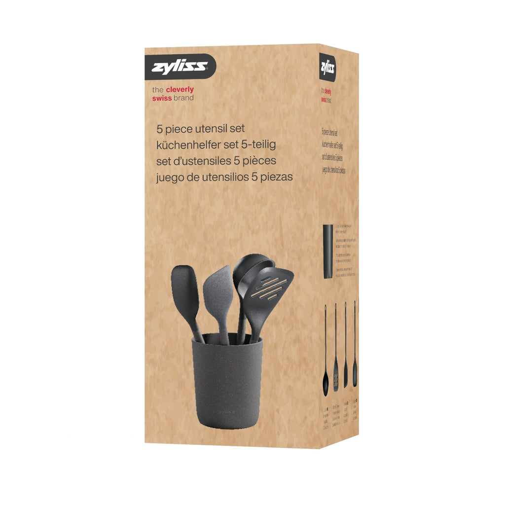 Utensil 5 Pc Set char ZYL E980243