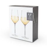 Chardonnay Glasses ang Raye 2pc crys VISKI 4529