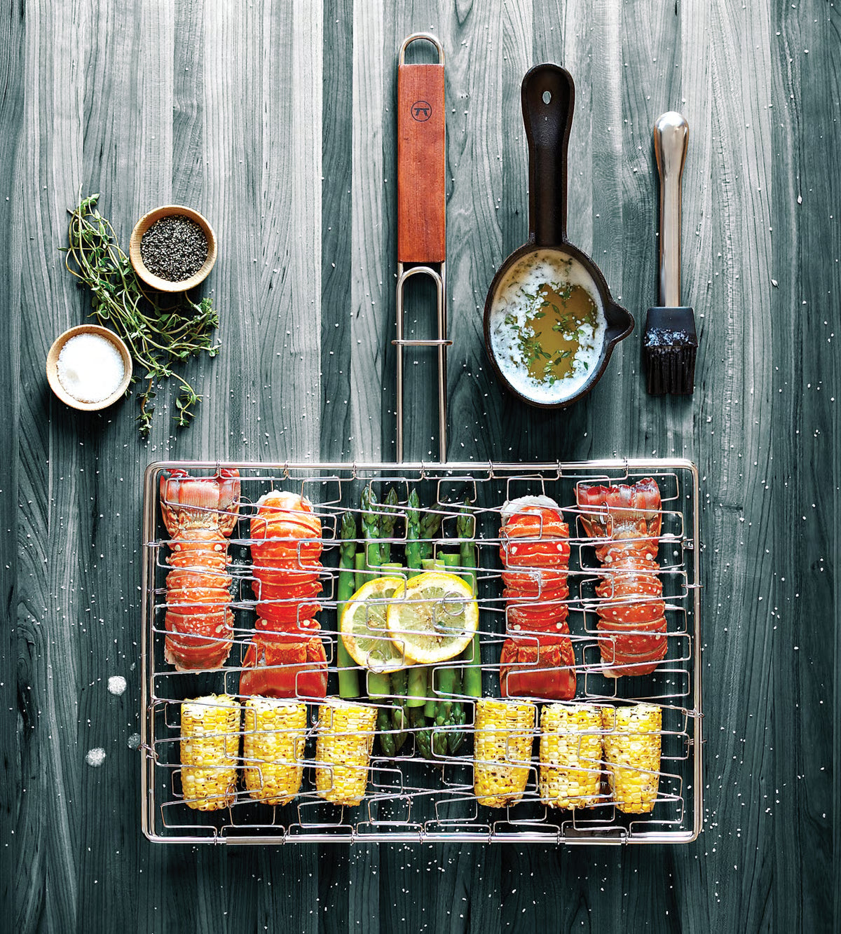 Flex Grill Chrome Basket FOXR QC73