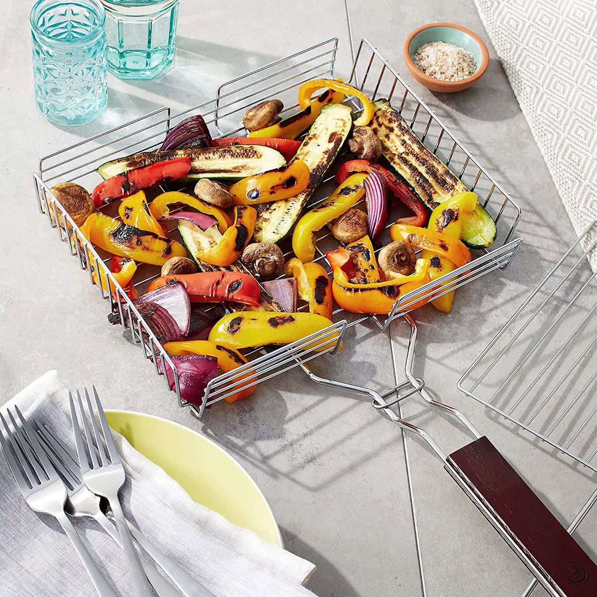 Grill Basket Chrome FOXR QC71