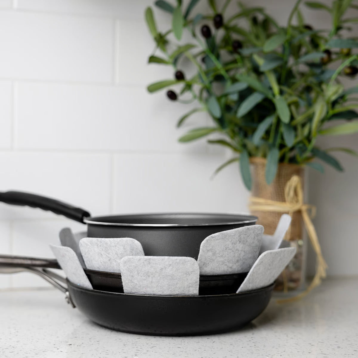 Pan Cookware Protector 5pc grey FOX 5215