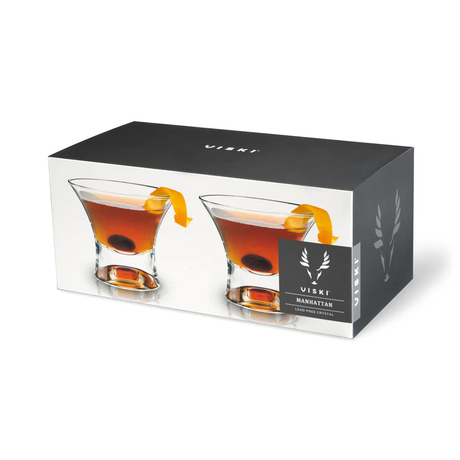 Manhattan Glasses HB Raye 2pc crys VISKI 9508