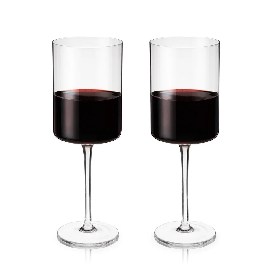 Wine Glasses "Square" (red wine) 2pc crys VISKI 10890