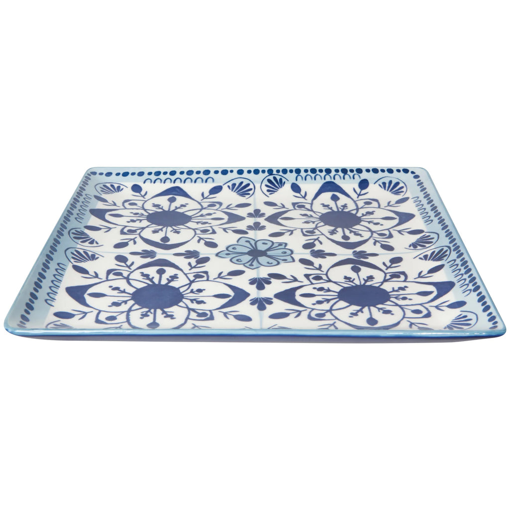 Plate Porto Stamped 10" DANI HPT1151D
