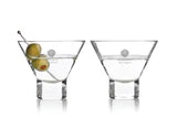 Martini Glasses HB stemless Raye 2pc crys VISKI 3718