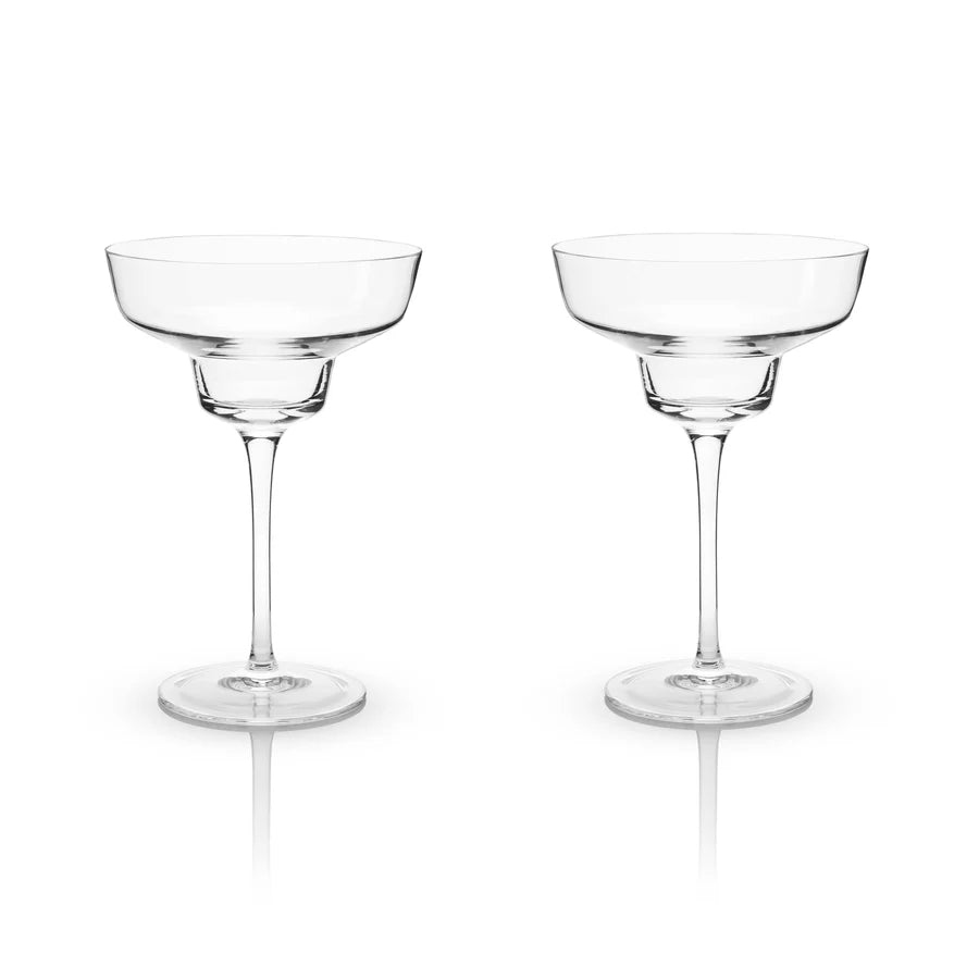 Margarita Glasses ang Raye 2pc crys VISKI 5253