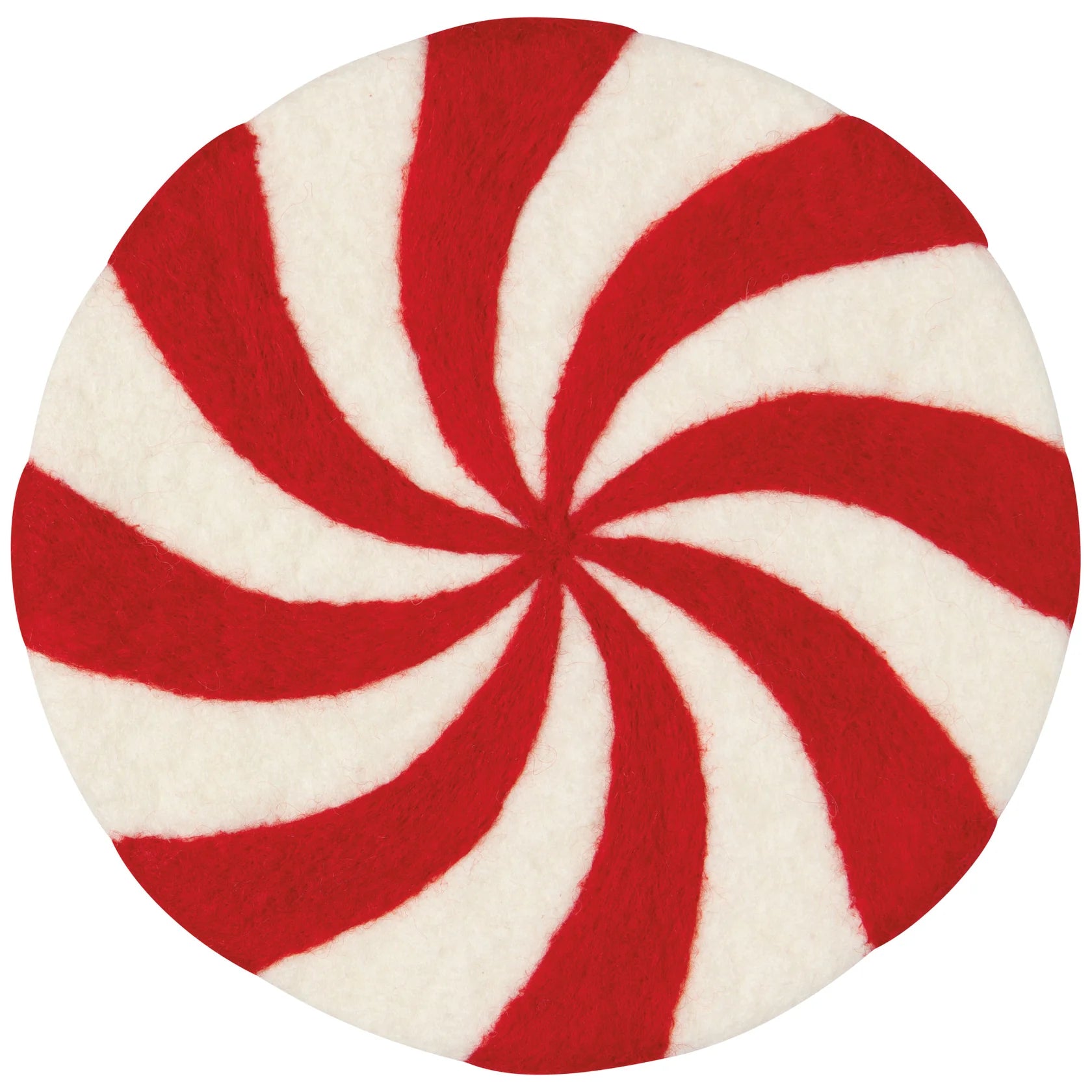 Trivet Felt Wool Merry Mints DANI JTS4023D