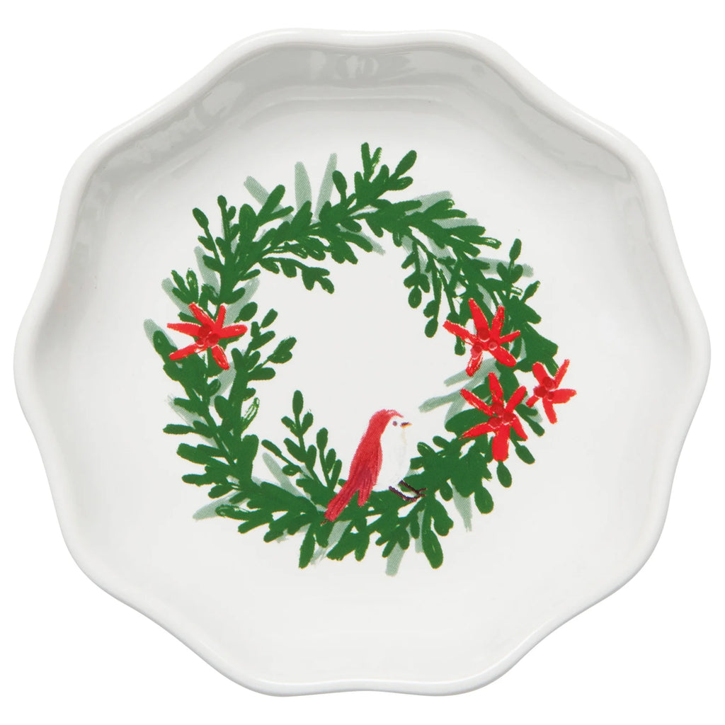 Pinch Bowls Wreaths Shaped Xmas 6pc DANI NBO2453DSPLT