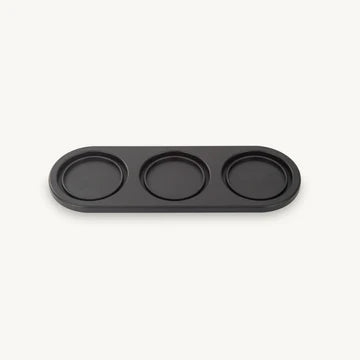 Pod, Mill Tray (3 spaces) Black FINA FMA102-1BLK