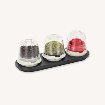 Pod, Mill Tray (3 spaces) Black FINA FMA102-1BLK