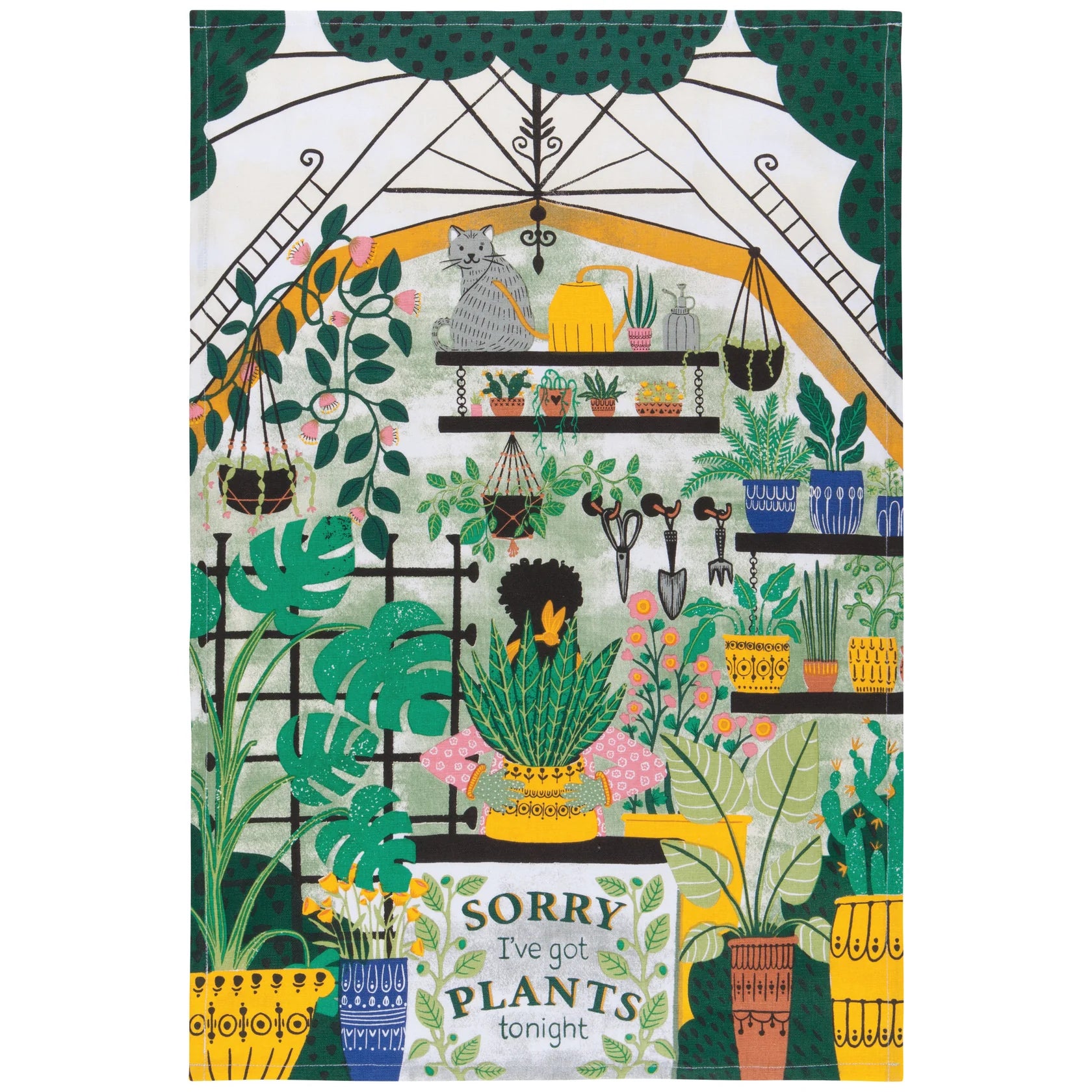 Dishtowel Smarty Plants Cotton DANI 2177703