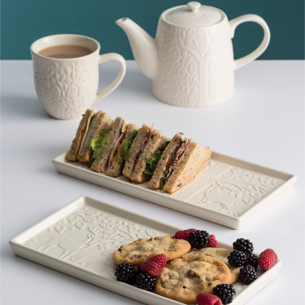 Platter, medium cream ITF Mcash RW 2001.082U