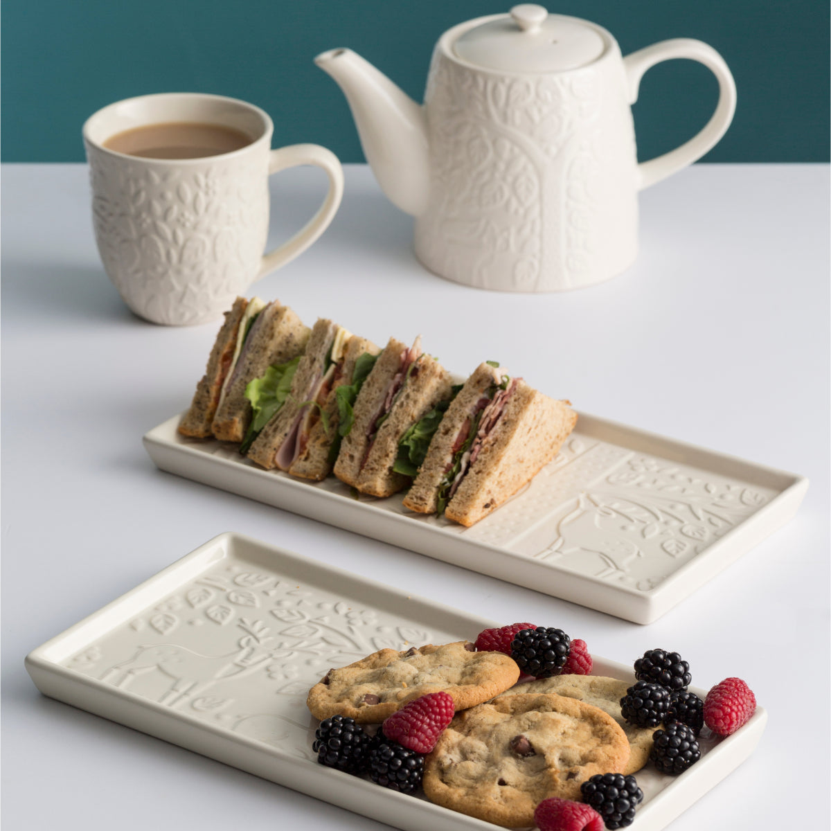 Platter, medium cream ITF Mcash RW 2001.082U