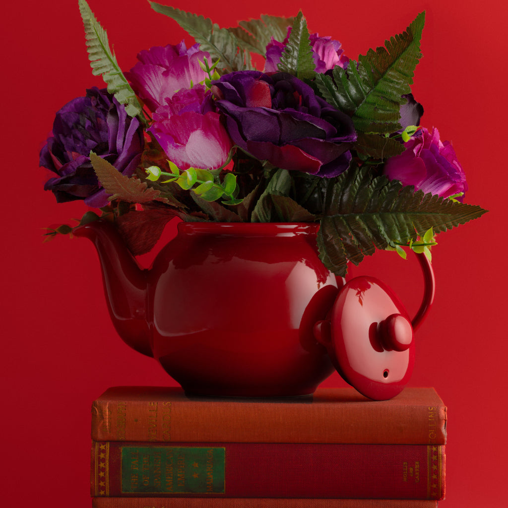 Teapot 6c red stoneware P&K RW 0056.760U