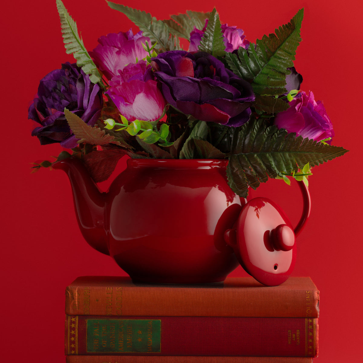 Teapot 6c red stoneware P&K RW 0056.760U