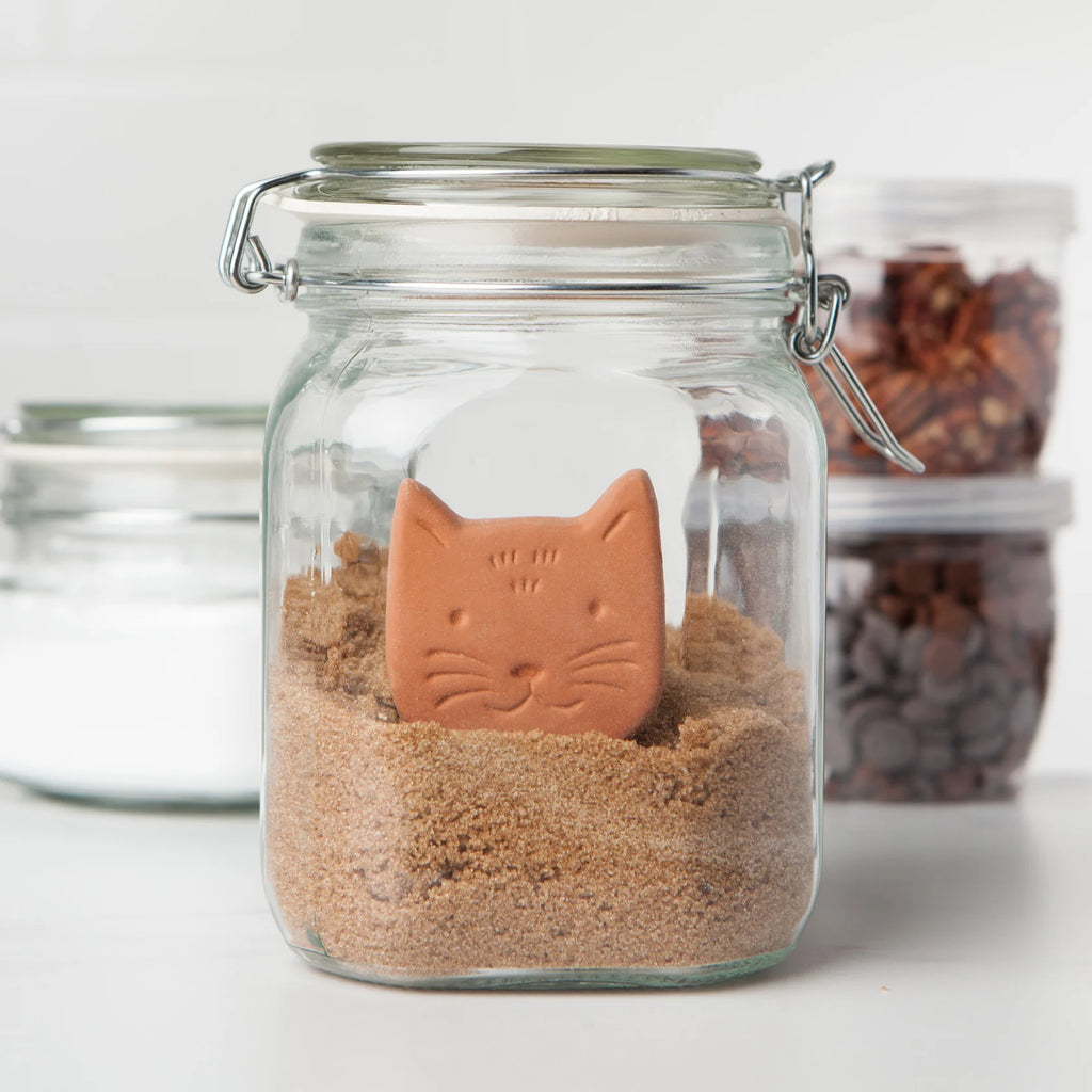 Sugar Saver Calvin Cat Terracotta DANI 5075005